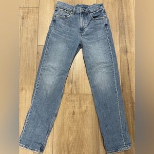 gap sky high denim
